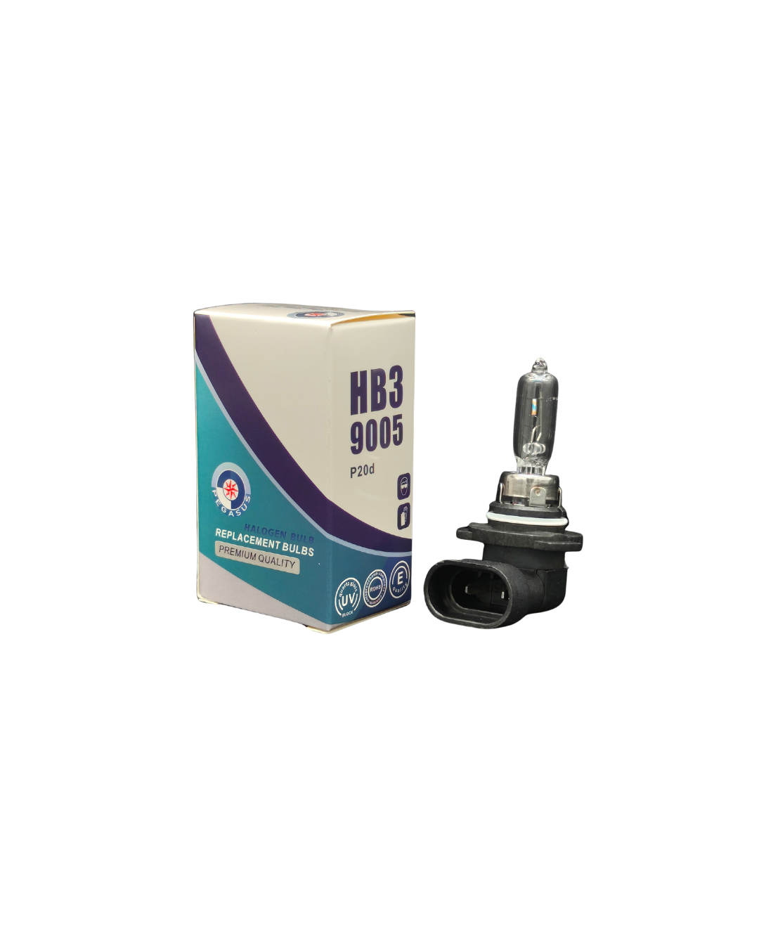 Pegasus Halogen Bulb 9005 P20D 12V 60W