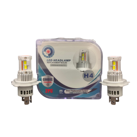 Pegasus Direct Fit H4 LED Bulbs 12/24V 6500K White