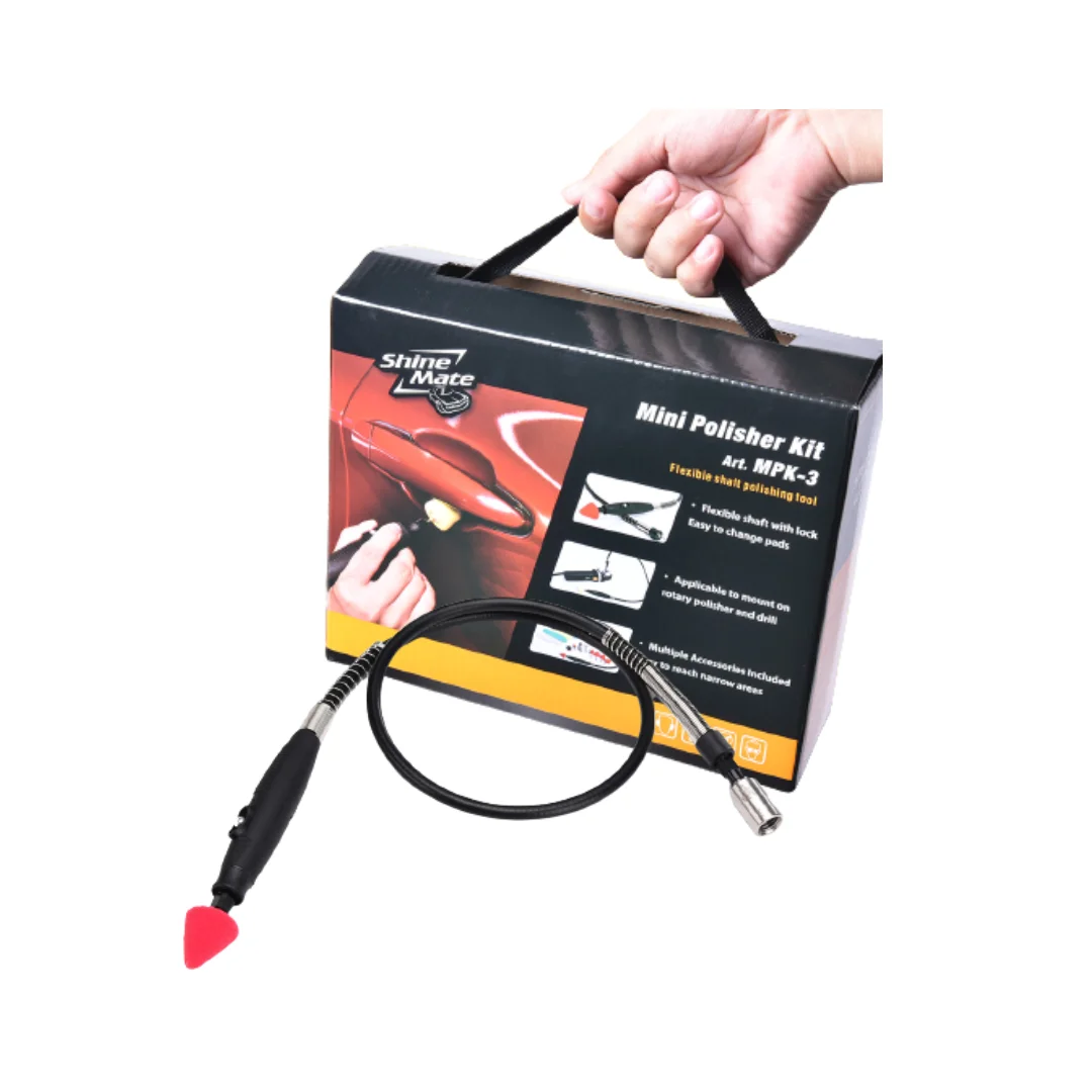 SHINEMATE FLEXIBLE SHAFT - POLISHING TOOL KIT - MPK3